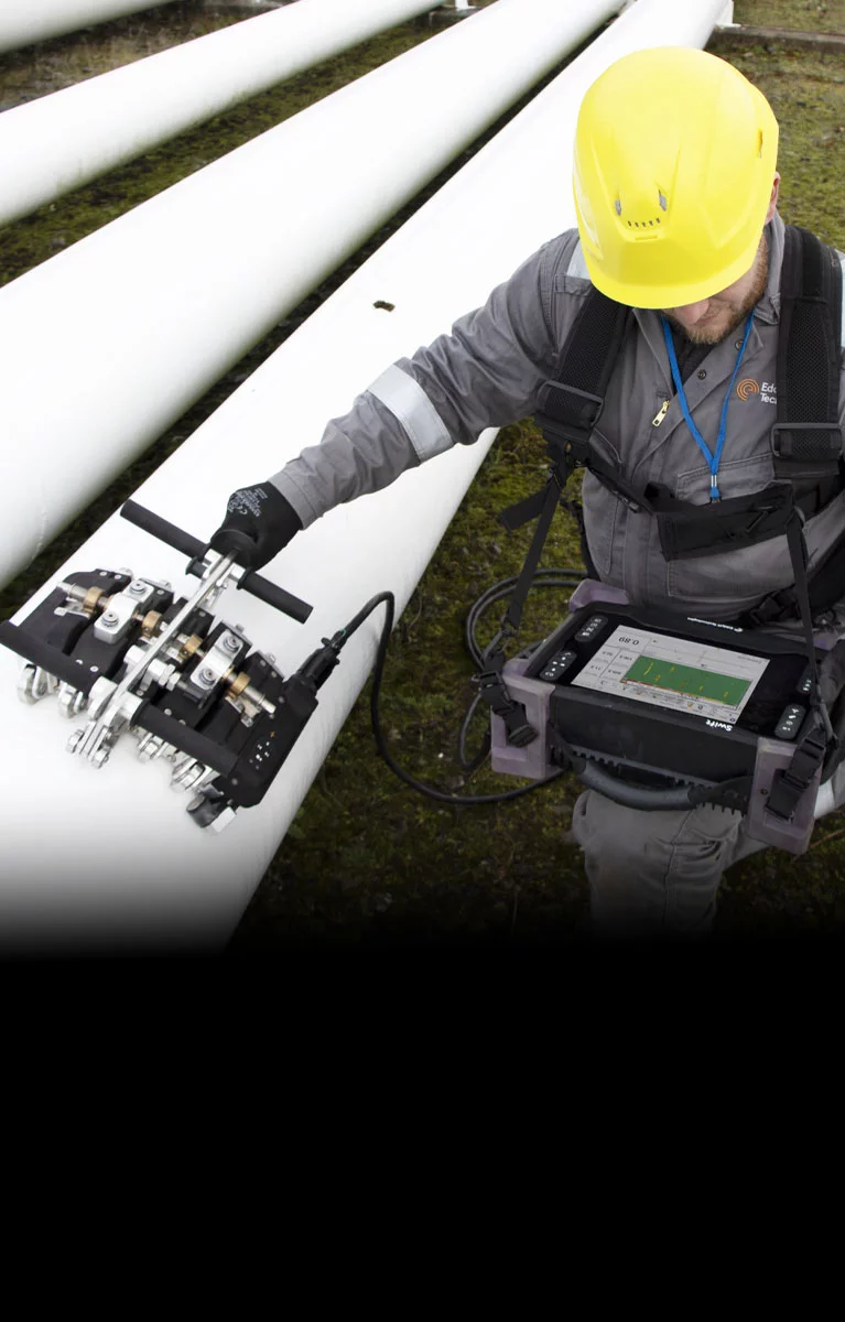 Magnetic-Flux Leakage (MFL) corrosion mapping inspection solution.