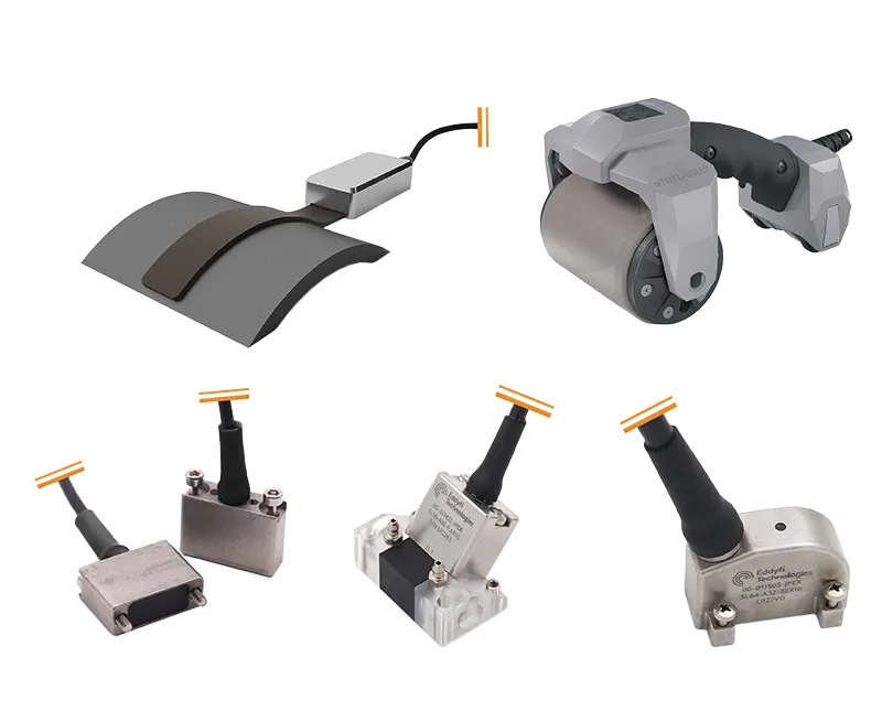 Sondes et sabots multiéléments Eddyfi